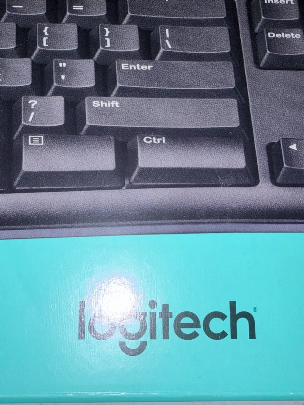 Logitech Black Wireless Keyboard & mouse